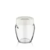 Recipient inelar din sticlă IRIS C-00138 580 ml, negru, fildeș sau gri