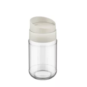   Dozator de condimente din sticlă IRIS C-00161 Garda 380ml, negru, gri sau fildeș