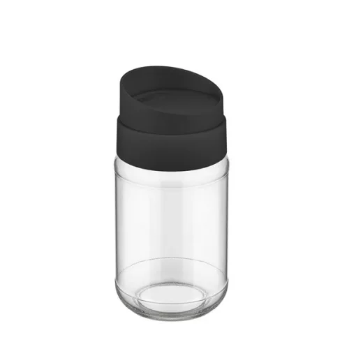 Dozator de condimente din sticlă IRIS C-00161 Garda 380ml, negru, gri sau fildeș