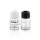 IRIS C-00382 Motto Salt&Pepper, recipient pentru condimente din sticlă, 2 x 100 ml, negru sau fildeș