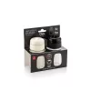 IRIS C-00201 Set spray condimente stea din sticlă, 2 bucăți 2*200ml, culoare neagră sau fildeș