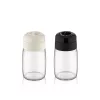 IRIS C-00201 Set spray condimente stea din sticlă, 2 bucăți 2*200ml, culoare neagră sau fildeș