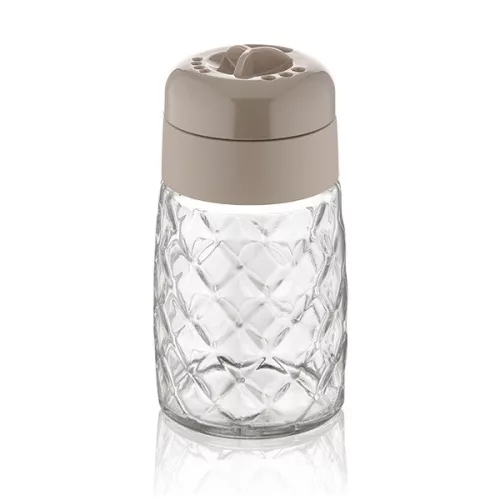 Dozator de condimente IRIS C-00275 Star Crystal, 100 ml, negru, albastru marin sau fildeș