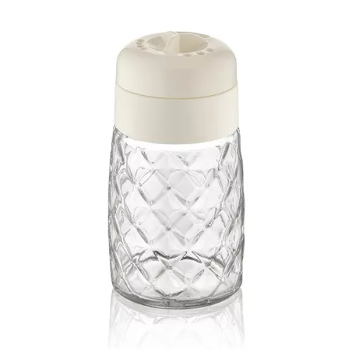 Dozator de condimente IRIS C-00275 Star Crystal, 100 ml, negru, albastru marin sau fildeș