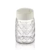 Dozator de condimente IRIS C-00276 Drop Crystal, 100 ml, negru, albastru marin sau fildeș