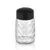 Dozator de condimente IRIS C-00276 Drop Crystal, 100 ml, negru, albastru marin sau fildeș