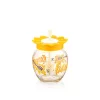 IRIS C-00180 Borcan de miere din sticlă cu lily 370 ml