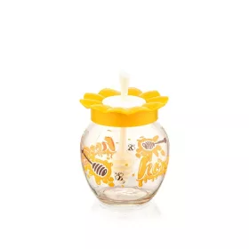 IRIS C-00180 Borcan de miere din sticlă cu lily 370 ml