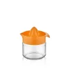 Storcător de lămâie IRIS C-00135 Fresia cu recipient din sticlă 300ml, portocaliu sau galben lămâie