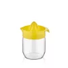 Storcător de lămâie IRIS C-00136 Fresia cu recipient din sticlă 425 ml, portocaliu sau galben lămâie