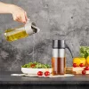 IRIS C-00413 Recipient de sticlă pentru ulei și oțet 500ml, culoare gri sau neagră