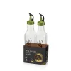 Set de 2 recipient pentru ulei și oțet IRIS C-00253, 2 x 250 ml, negru sau verde