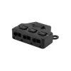 Napájací rozvádzač Bemko E04-DC-3P-20 s 1 vstupom/3 výstupmi (do 42 V) pre LED pásy