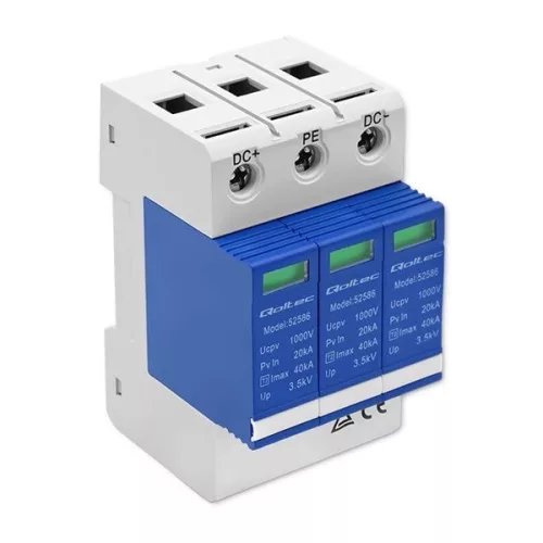 Napájací rozvádzač Bemko E04-DC-3P-20 s 1 vstupom/3 výstupmi (do 42 V) pre LED pásy