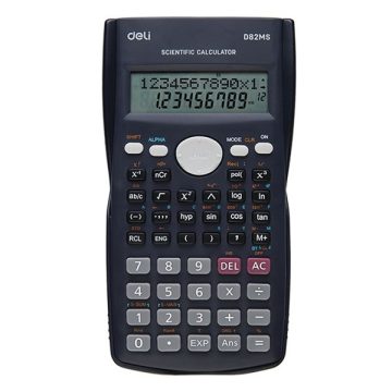   Deli Core D82MS 240 funkciós fekete tudományos számológép