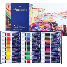 Deli Finenolo set akvarelnih boja 12 ml x 24 komada
