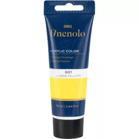 Deli Finenolo 75 ml limun žuta akrilna boja