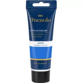 Deli Finenolo 75 ml kobaltno plava akrilna boja