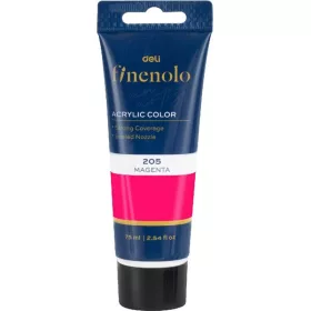 Deli Finenolo 75 ml ružičasta akrilna boja