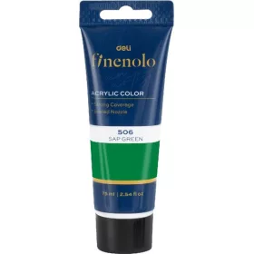 Deli Finenolo 75 ml tamnozelena akrilna boja