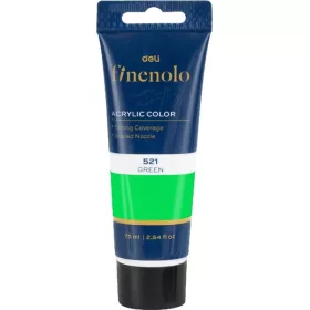 Deli Finenolo 75ml svijetlo zelena akrilna boja