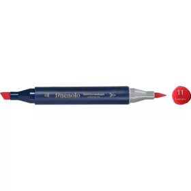Deli Finenolo 11 - Carmine kétvégű permanent ART marker