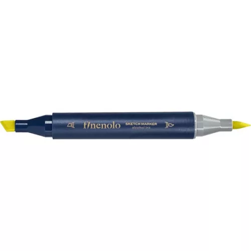 Deli Finenolo 45 - Canaria Yellow kétvégű permanent ART marker