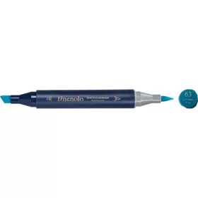   Deli Finenolo 63 - Cerulean Blue kétvégű permanent ART marker