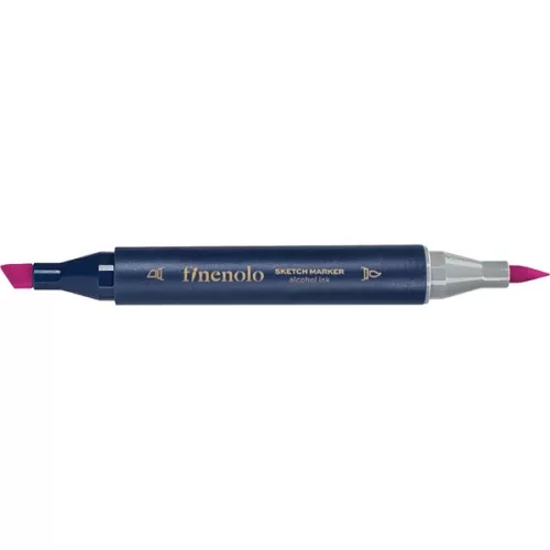 Deli Finenolo 87 - Azalea Purple kétvégű permanent ART marker