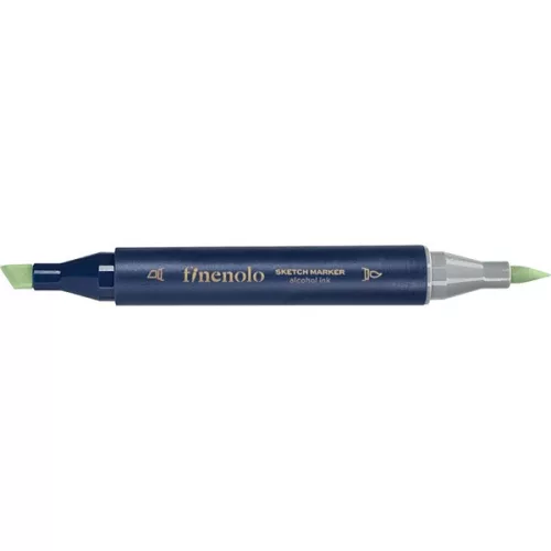 Deli Finenolo 175 - Lime Green kétvégű permanent ART marker