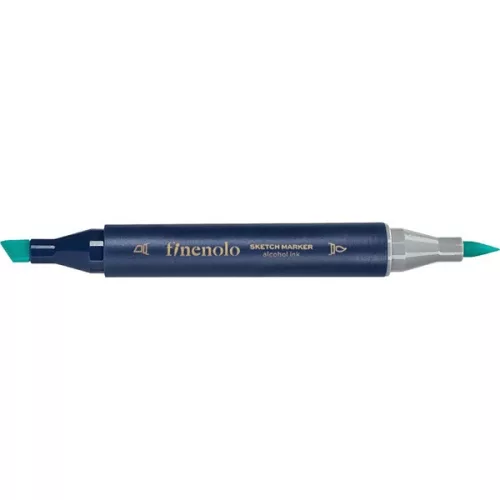 Deli Finenolo 61 - Peacock Green kétvégű permanent ART marker