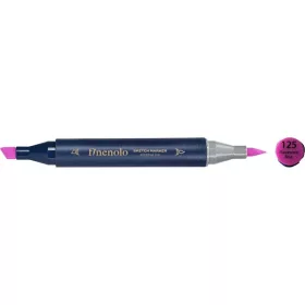   Deli Finenolo 125 - Fluorescent Rose kétvégű permanent ART marker