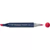 Deli Finenolo 4 - Vivid Red kétvégű permanent ART marker