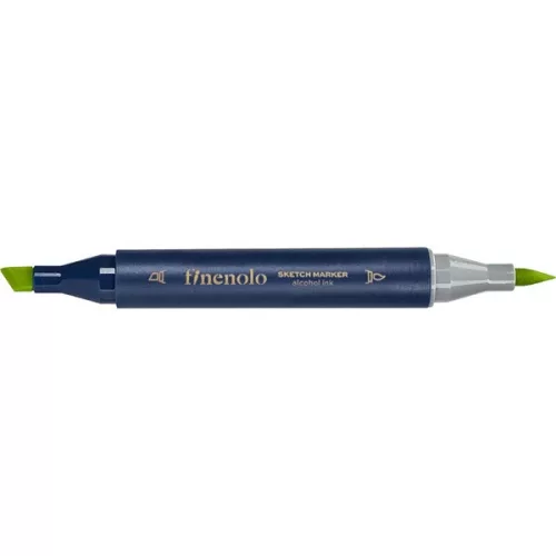 Deli Finenolo 43 - Deep Olive Green kétvégű permanent ART marker