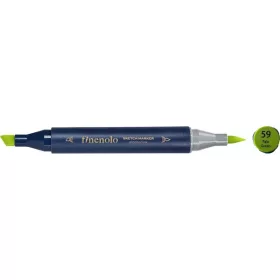   Deli Finenolo 59 - Pala Green kétvégű permanent ART marker