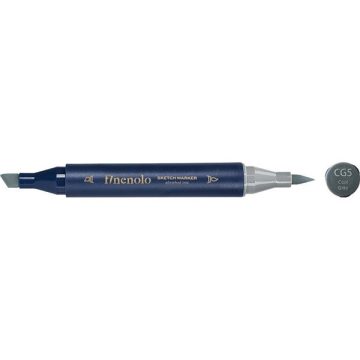   Deli Finenolo CG5 - Cool Grey kétvégű permanent ART marker