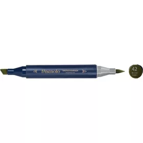   Deli Finenolo 42 - Bronze Green kétvégű permanent ART marker