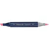 Deli Finenolo 121 - Fluorescent Coral Red kétvégű permanent ART marker