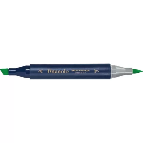 Deli Finenolo 55 - Emerald Green kétvégű permanent ART marker