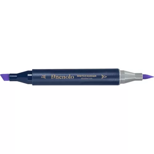 Deli Finenolo 75 - Dark Blue Light kétvégű permanent ART marker