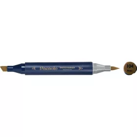 Deli Finenolo 104 - Brown kétvégű permanent ART marker