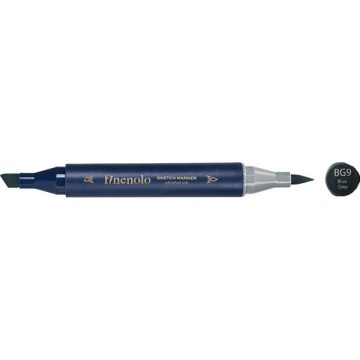   Deli Finenolo BG9 - Blue Grey kétvégű permanent ART marker
