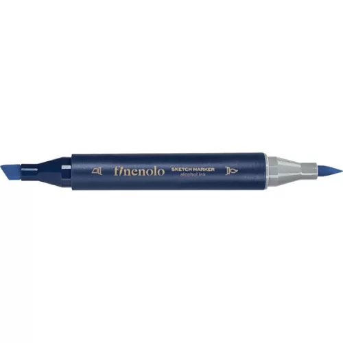 Deli Finenolo 183 - Phthalo Blue kétvégű permanent ART marker