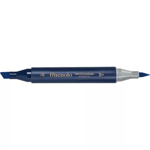 Deli Finenolo 69 - Prussian Blue kétvégű permanent ART marker