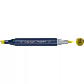   Deli Finenolo 35 - Lemon Yellow kétvégű permanent ART marker