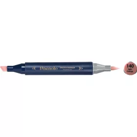   Deli Finenolo 140 - Light Orange kétvégű permanent ART marker