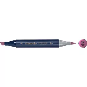   Deli Finenolo 17 - Pastel Pink kétvégű permanent ART marker