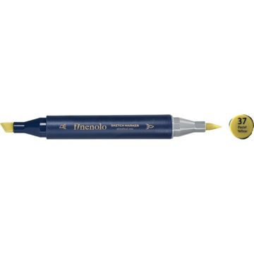   Deli Finenolo 37 - Pastel Yellow kétvégű permanent ART marker