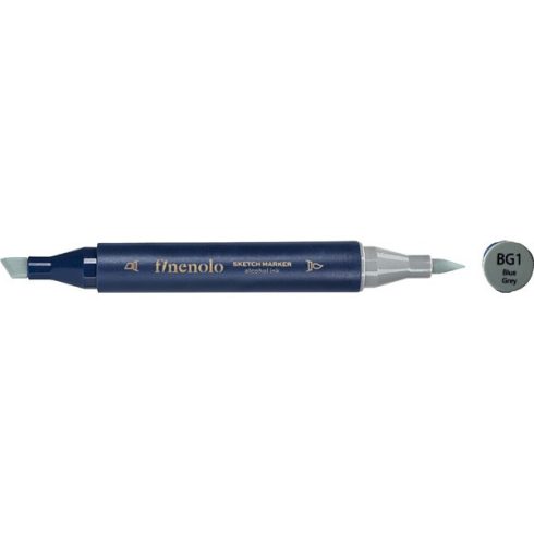 Deli Finenolo BG1 - Blue Grey kétvégű permanent ART marker