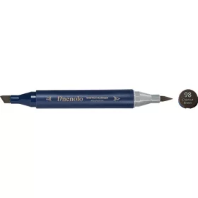   Deli Finenolo 98 - Chestnut Brown kétvégű permanent ART marker